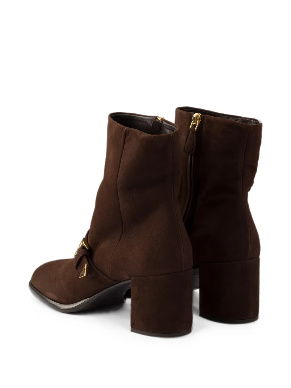 Prada ankle suede boots Bruin