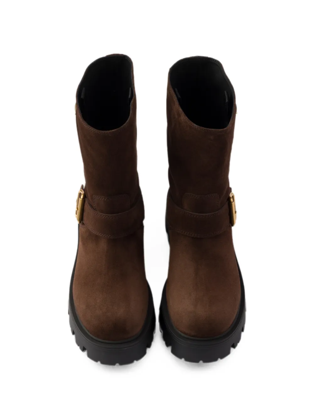 Prada suede boots Bruin
