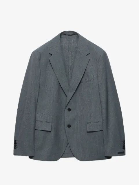 Prada single-breasted wool blazer