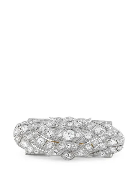 Tiffany & Co. Pre-Owned Art Deco diamond brooch