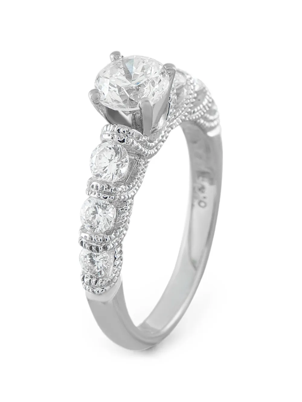 LB Exclusive Ring mit Diamanten - Silber