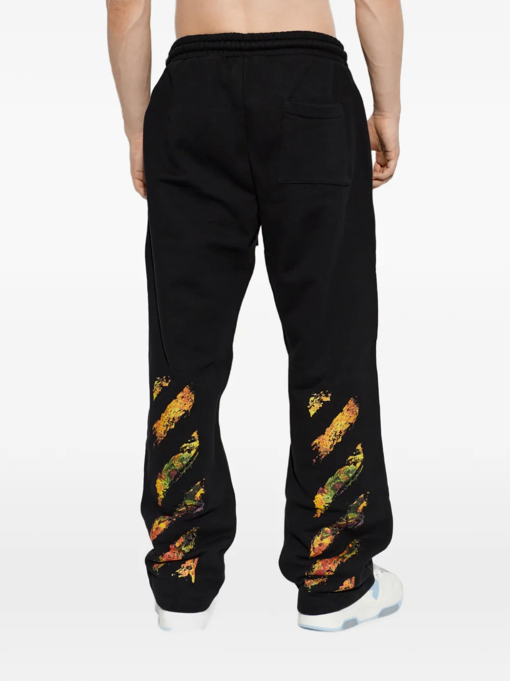 Off-White Trainingsbroek met logoprint Zwart