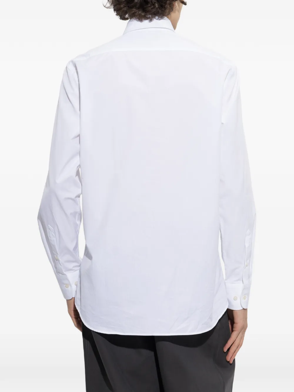 Paul & Shark Button-down oervhemd met borstzak Wit