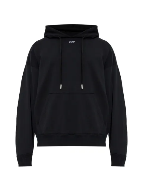Off-White graphic-print drawstring hoodie