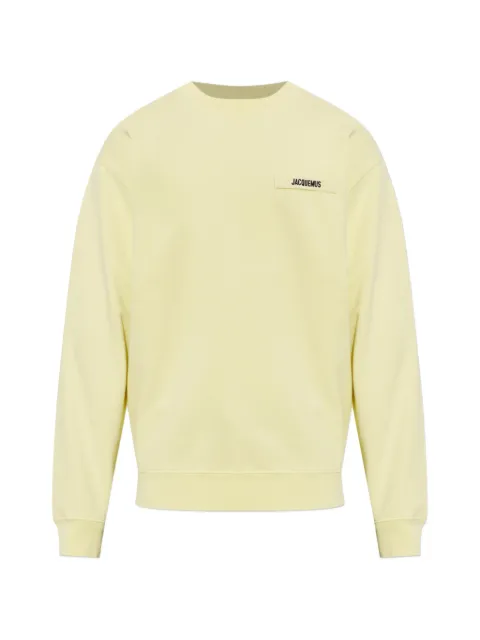 Jacquemus jersey con parche del logo