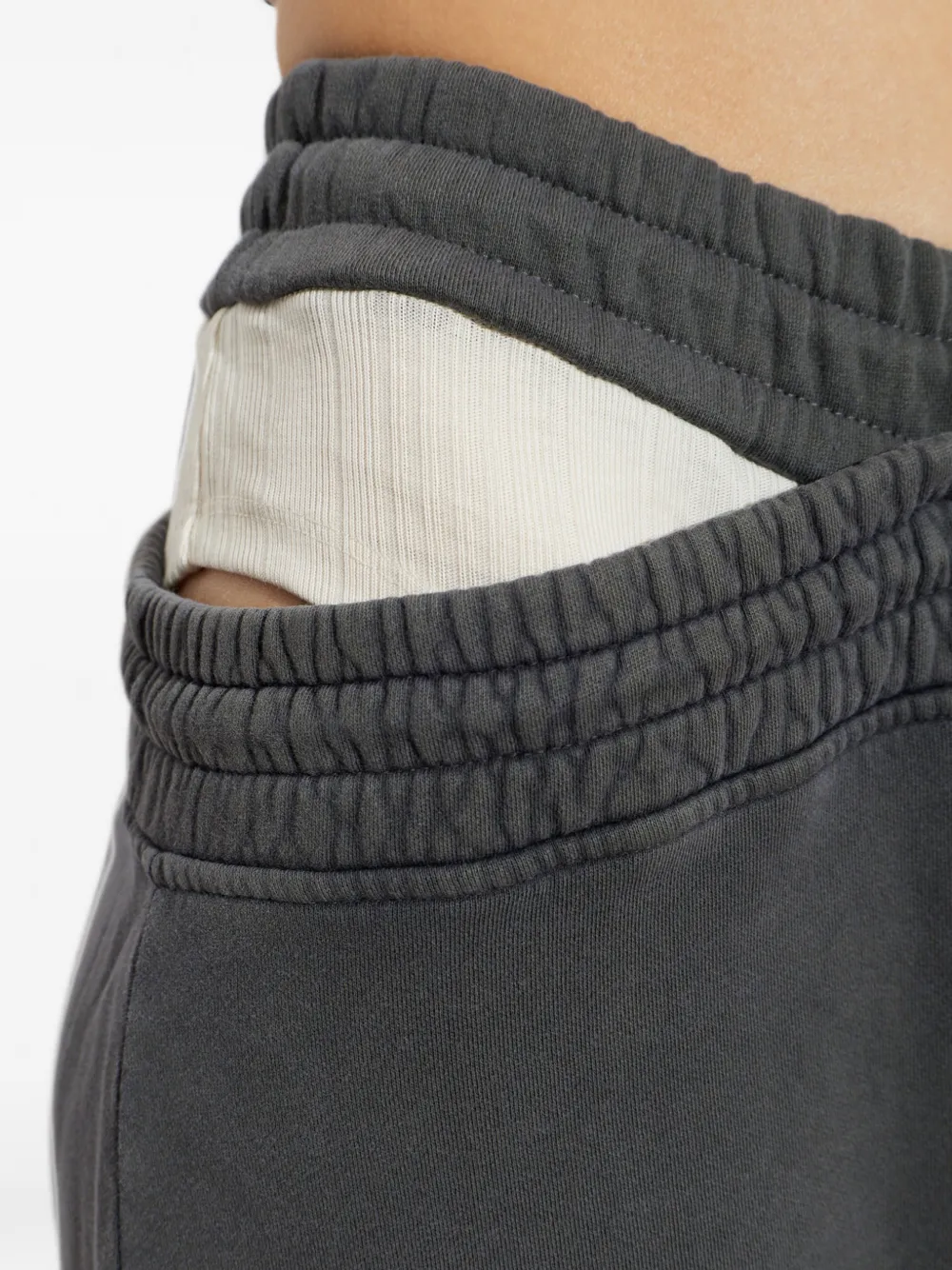 The Attico Trainingsbroek met split Grijs