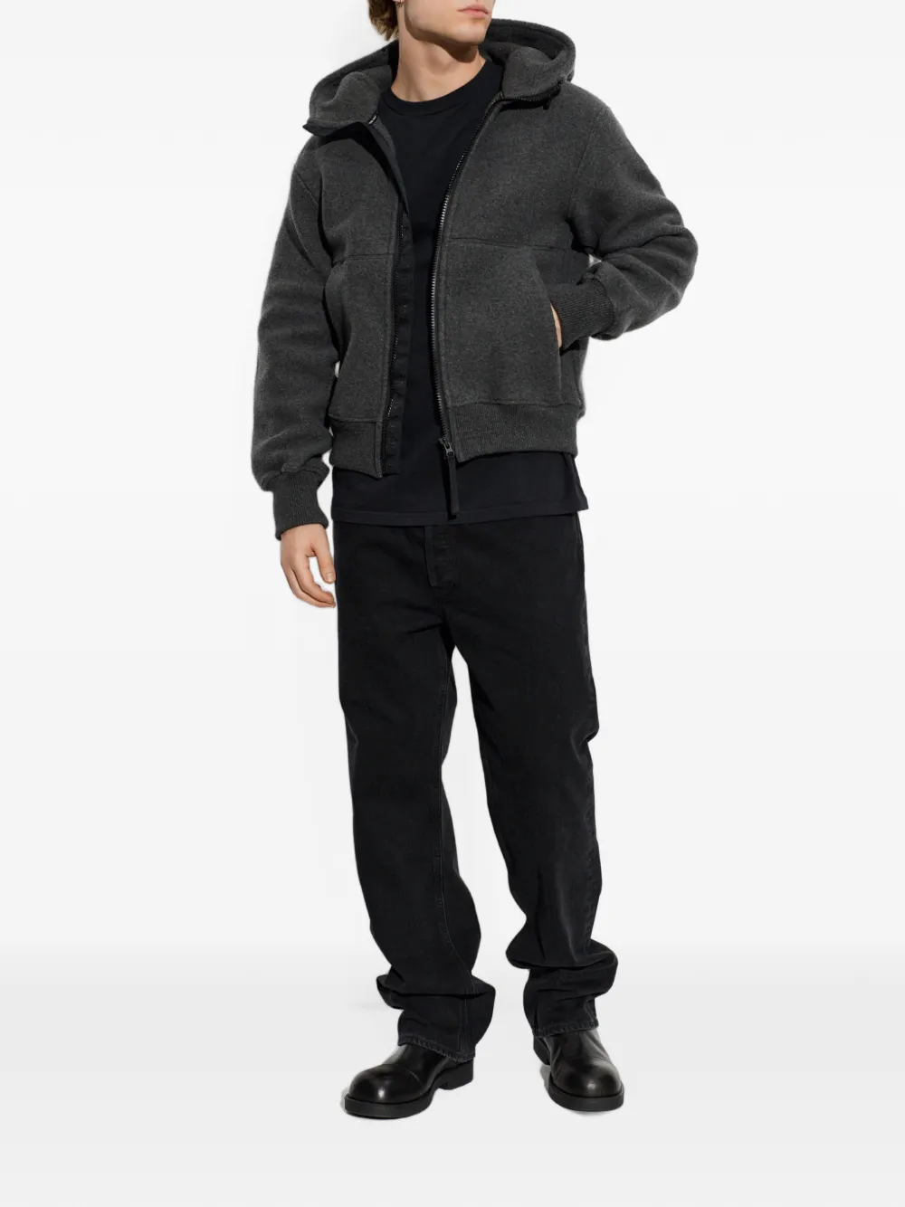 Canada Goose Chilliwack jack met capuchon en rits Grijs
