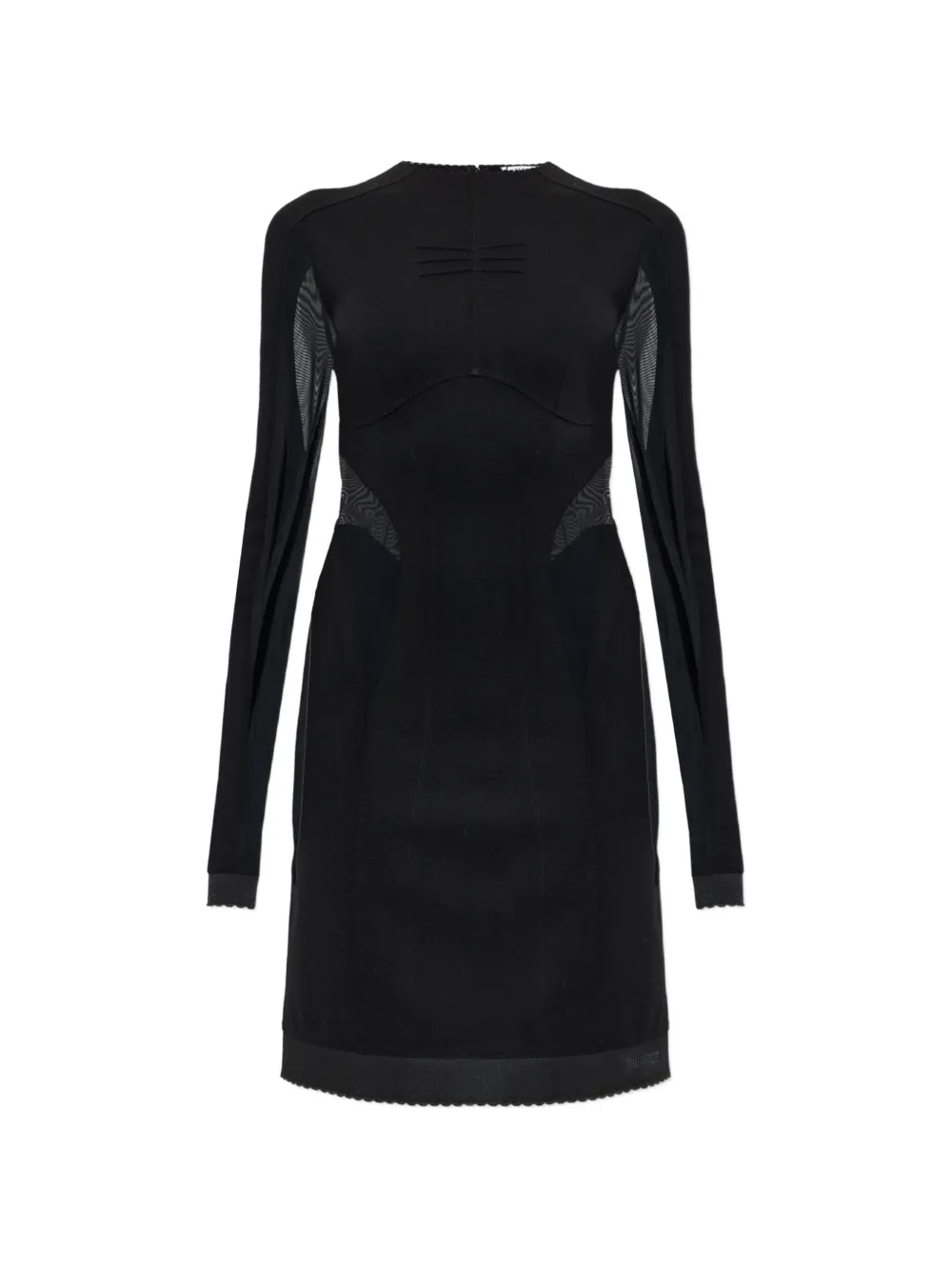 The Attico black mini dress - Nero