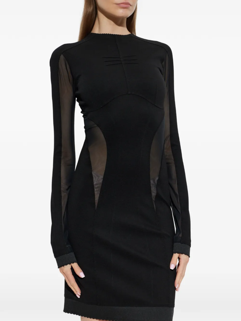 The Attico Mini-jurk Zwart