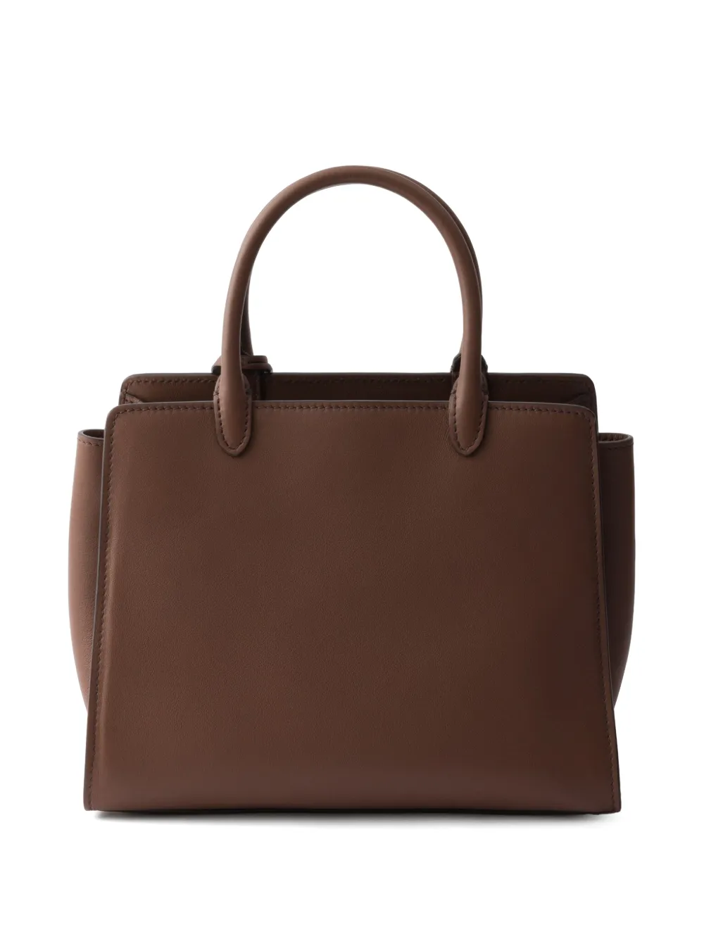 Prada medium Prelude leather handbag Bruin