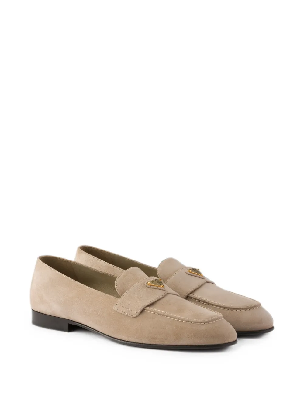 Prada Suede loafers Beige