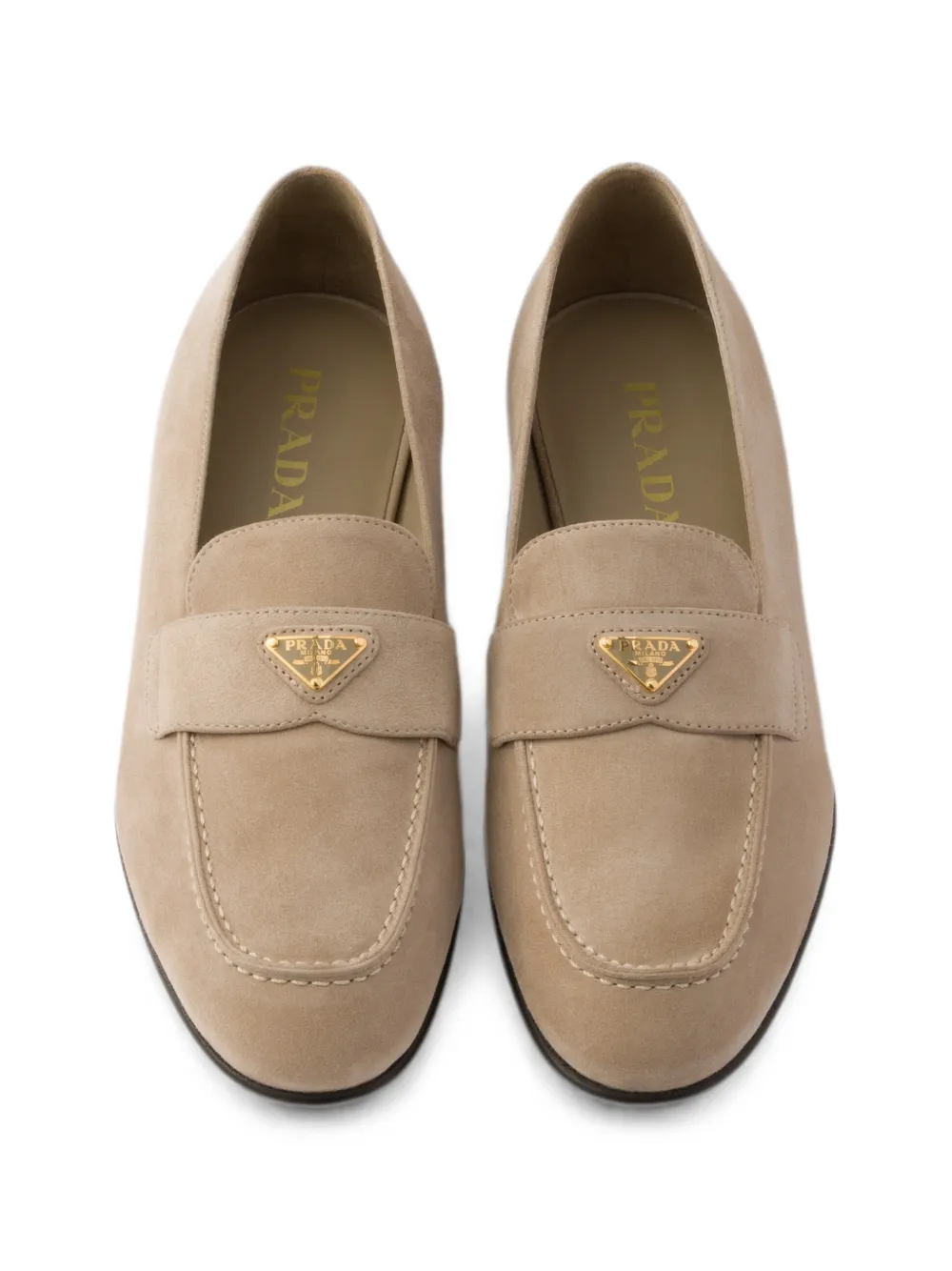 Prada Suede loafers Beige