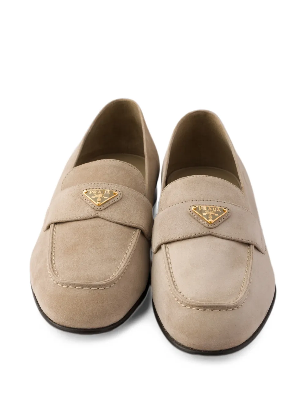 Prada Suede loafers Beige