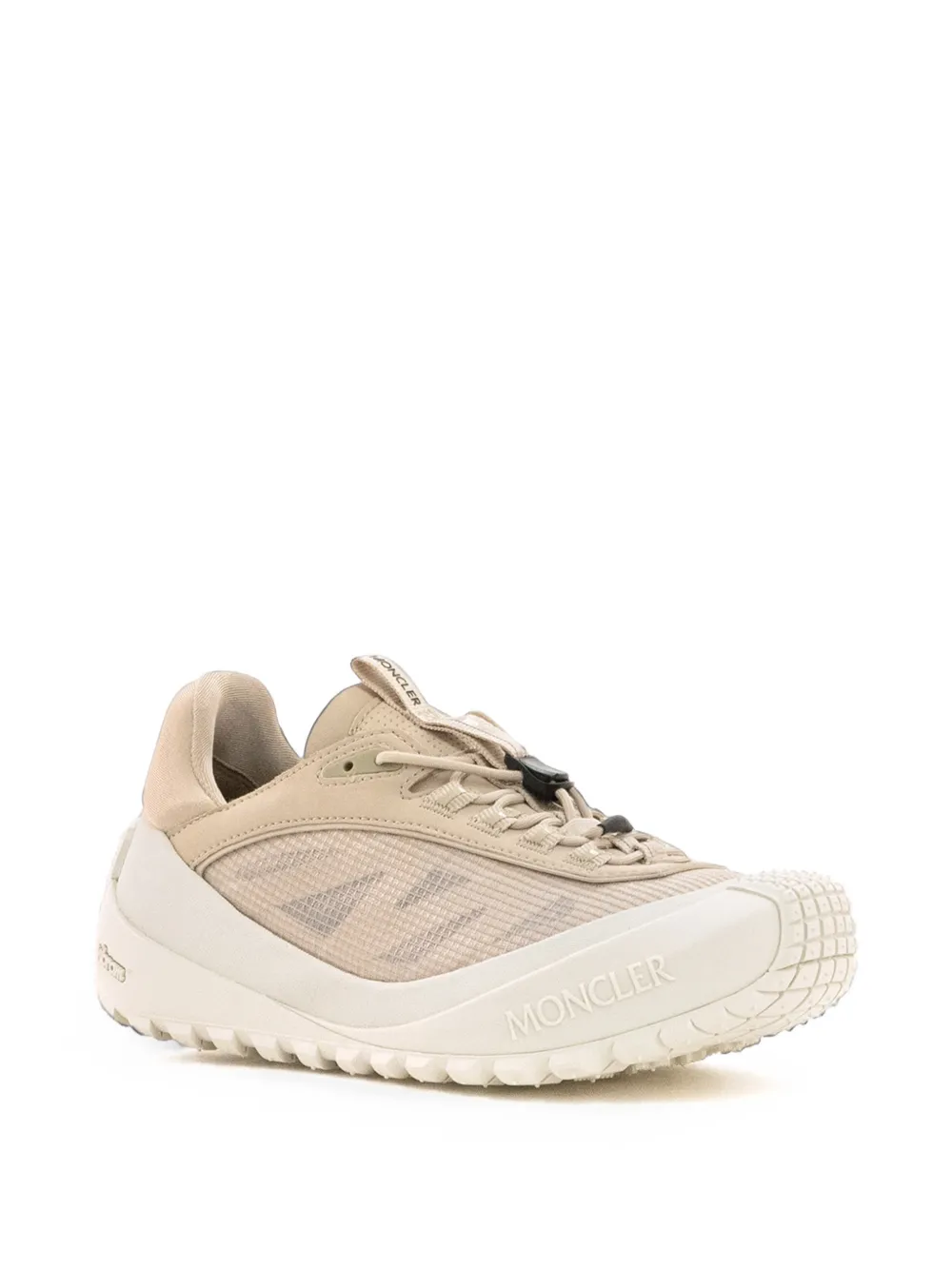 Moncler Trailgrip LP suede & nubuck sneakers Beige