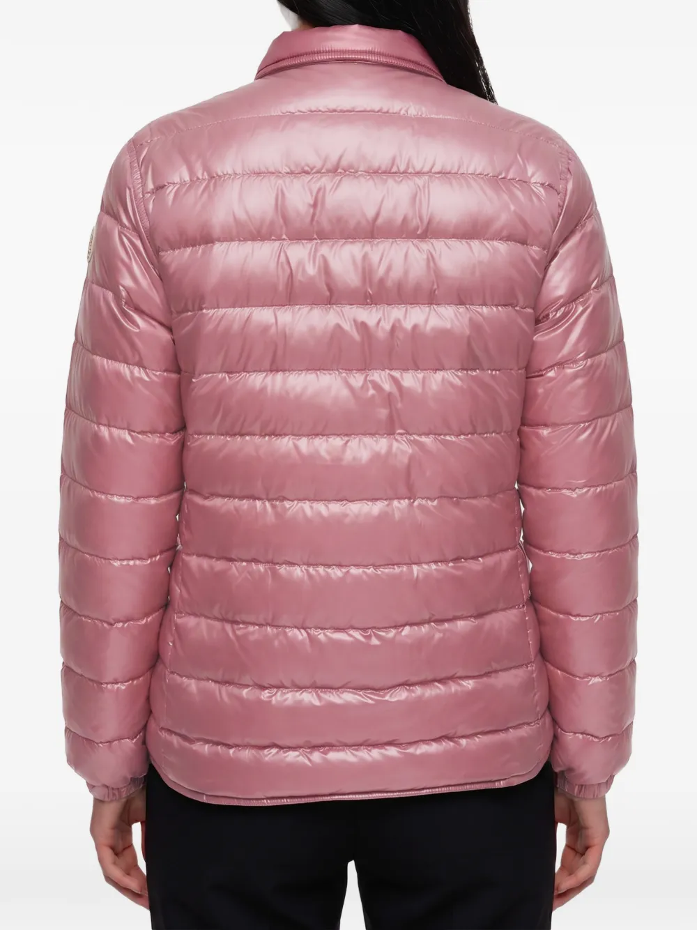 Moncler Fouine gewatteerd shirtjack Roze