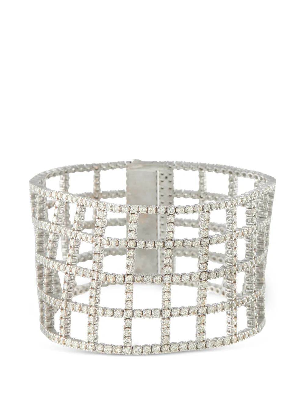 LB Exclusive diamond lattice bracelet - Argento