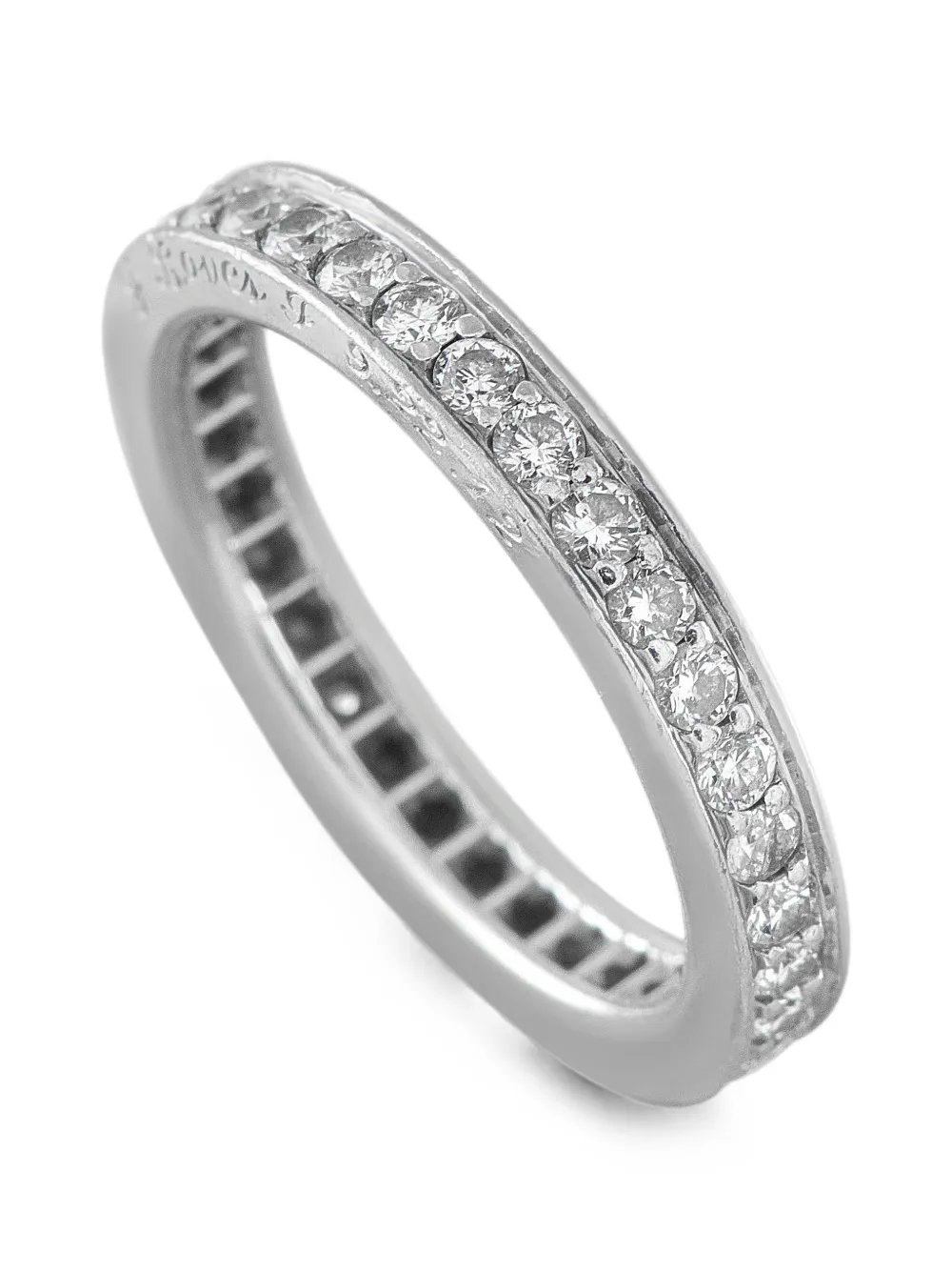 Cartier diamond eternity ring - Argento