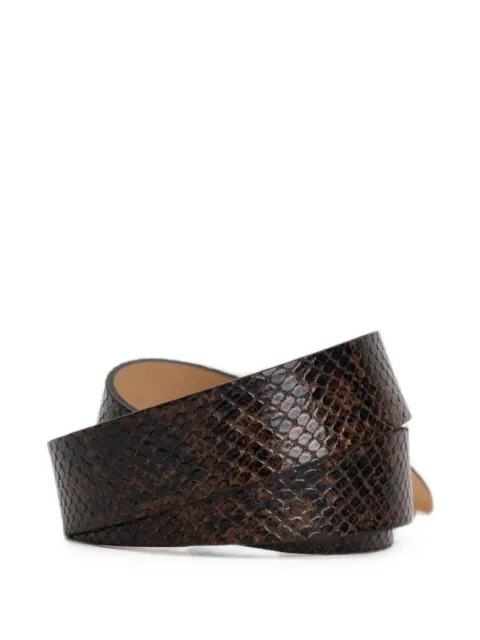 ISABEL MARANT snakeskin-effect belt