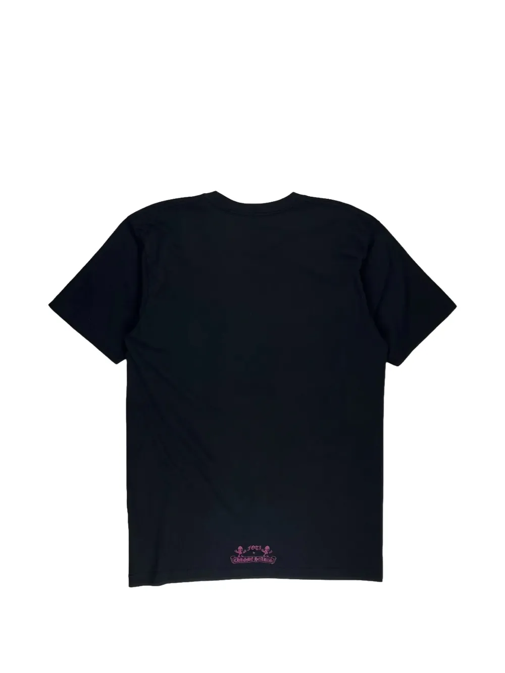 Chrome Hearts T-shirt met doodskopprint Zwart