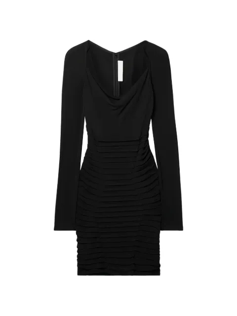 Dion Lee pintucked stretch-jersey mini dress