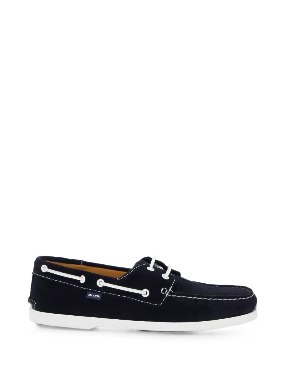 Atalanta Weller Segelschuhe mit Kontrastnaht - Blau