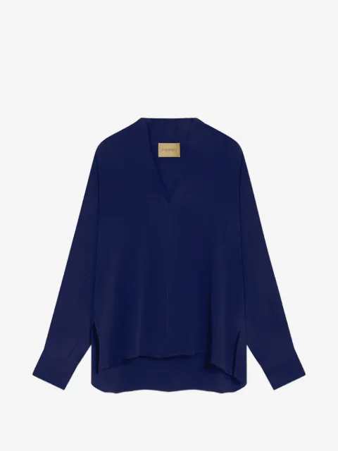 MOMONÌ blusa Margaret con cuello en V