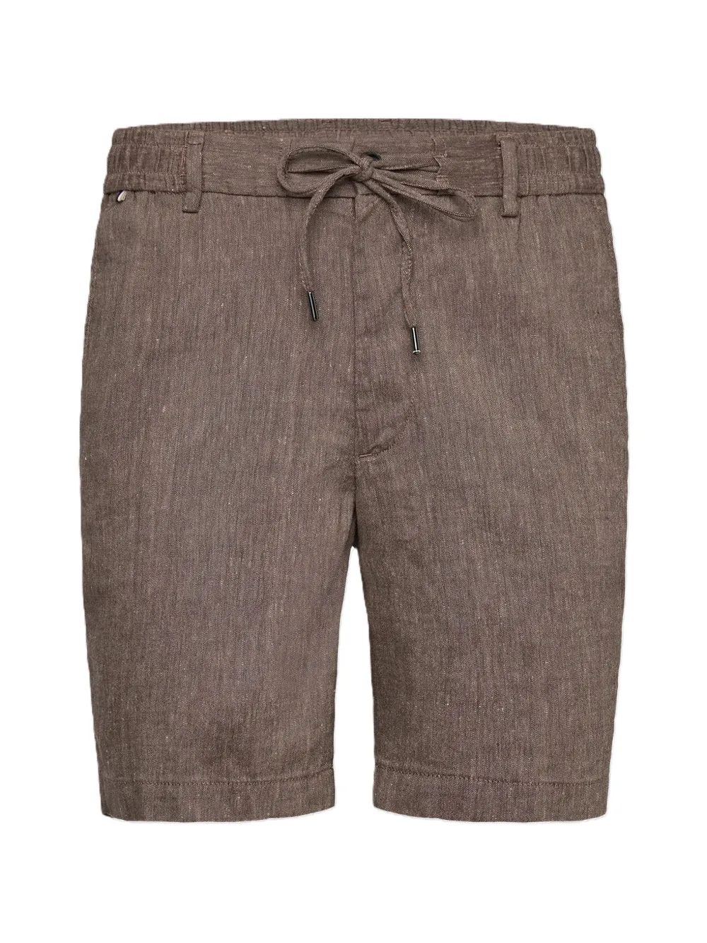 BOSS drawstring-waist shorts - Marrone
