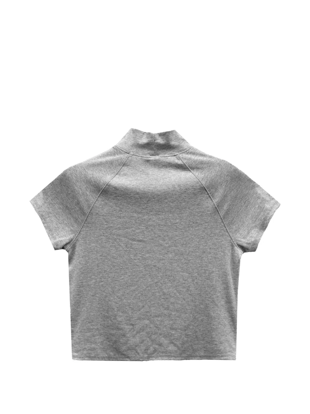 Chrome Hearts T-shirt met gedrapeerde hals Grijs