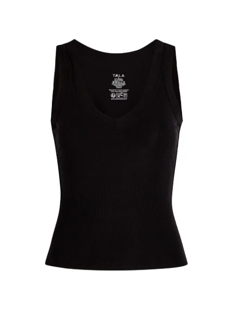 Tala ribbed V-neck tank top