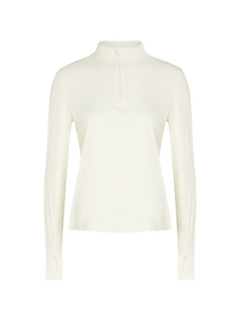 Tala quarter-zip long-sleeve top