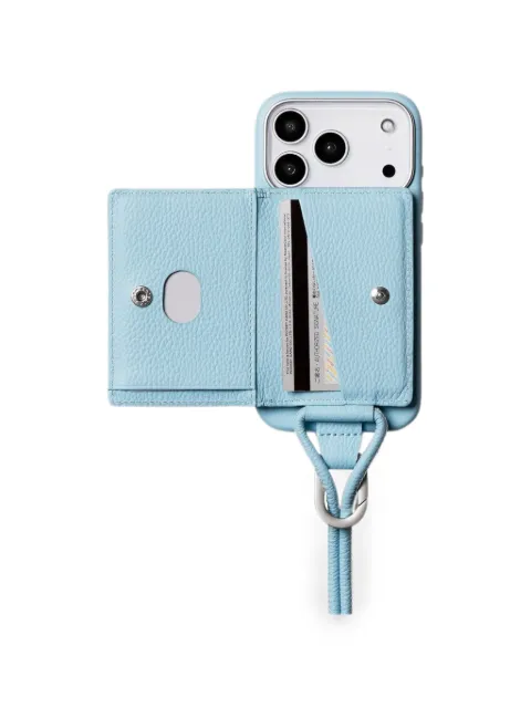 objcts.io grained leather strap iPhone case