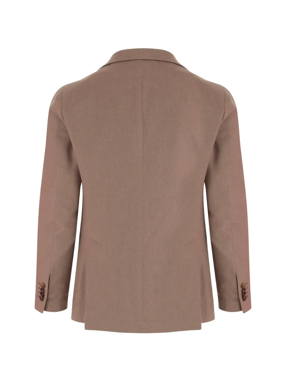 Tagliatore single-breasted notch-lapels blazer Beige