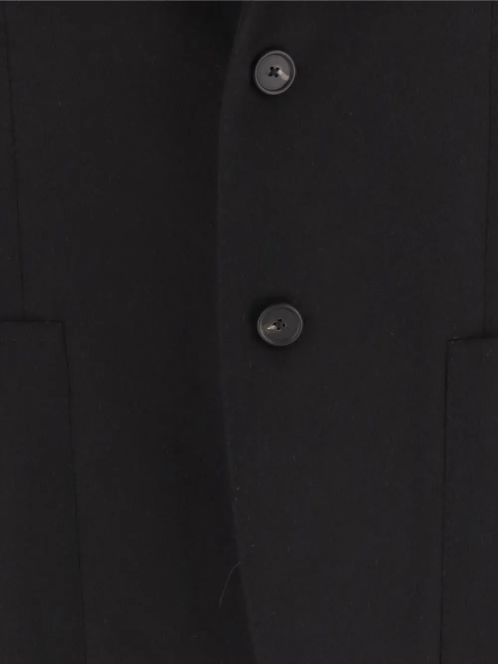 Tagliatore Blazer met enkele rij knopen Zwart