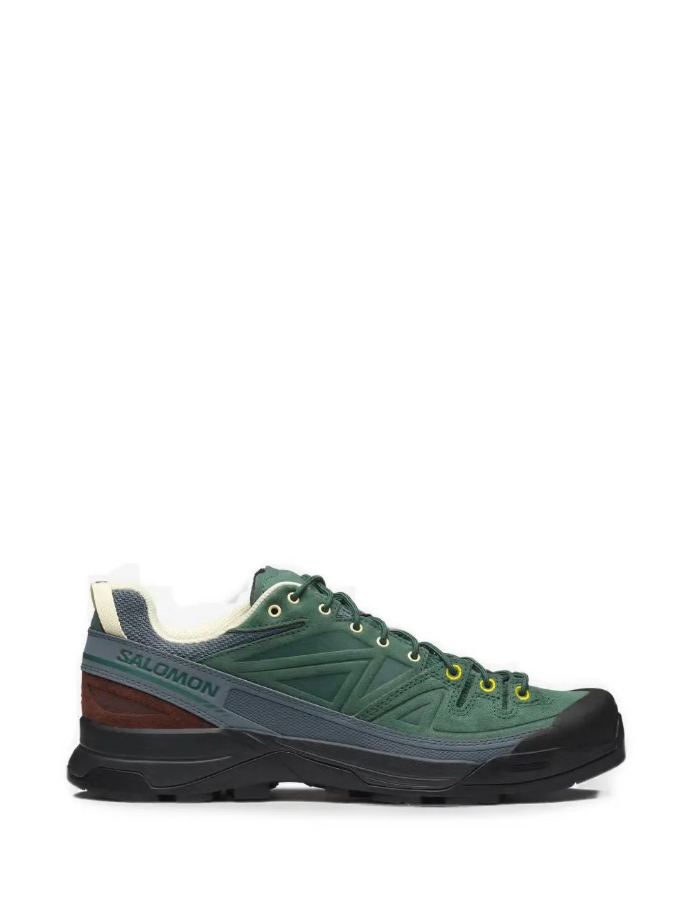 Salomon X-ALP leather sneakers - Grün