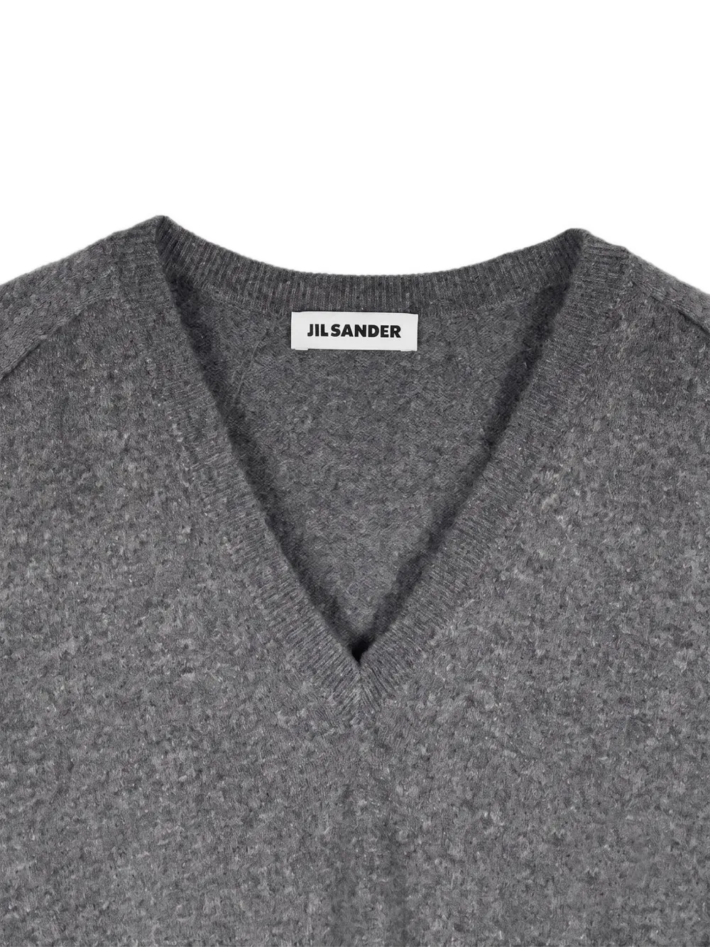 Jil Sander Vネックカシミヤセーター | グレー | FARFETCH JP