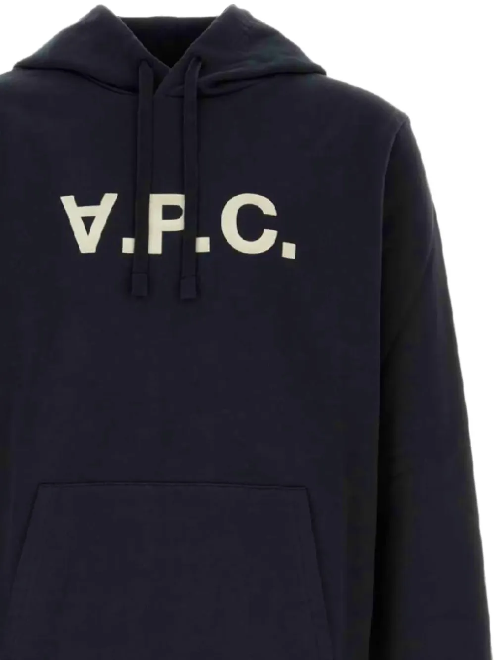 A.P.C. V.P.C. hoodie met logo-print Zwart