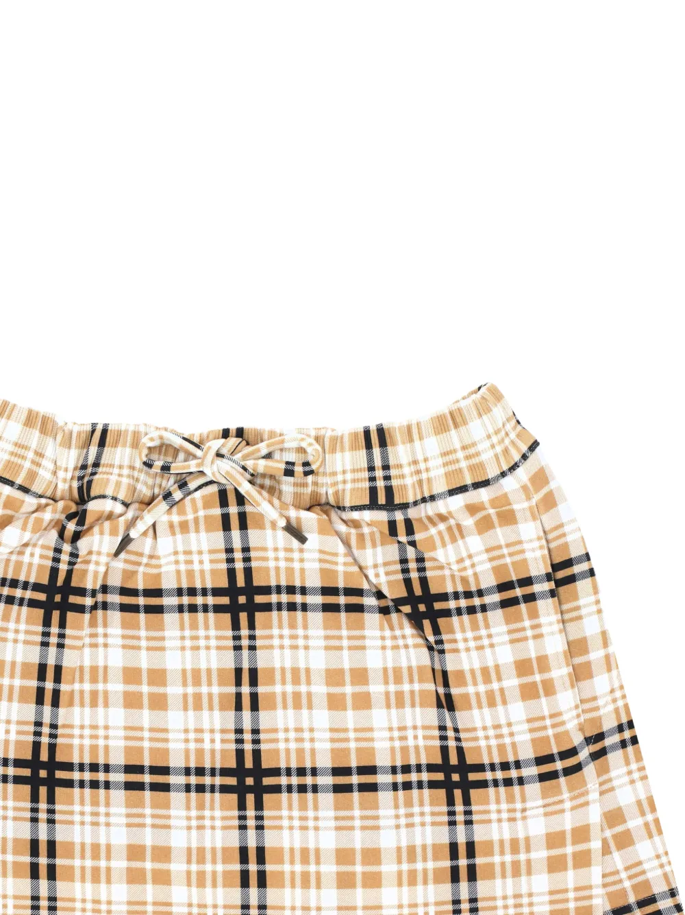 Vivienne Westwood Geruite plooirok Beige