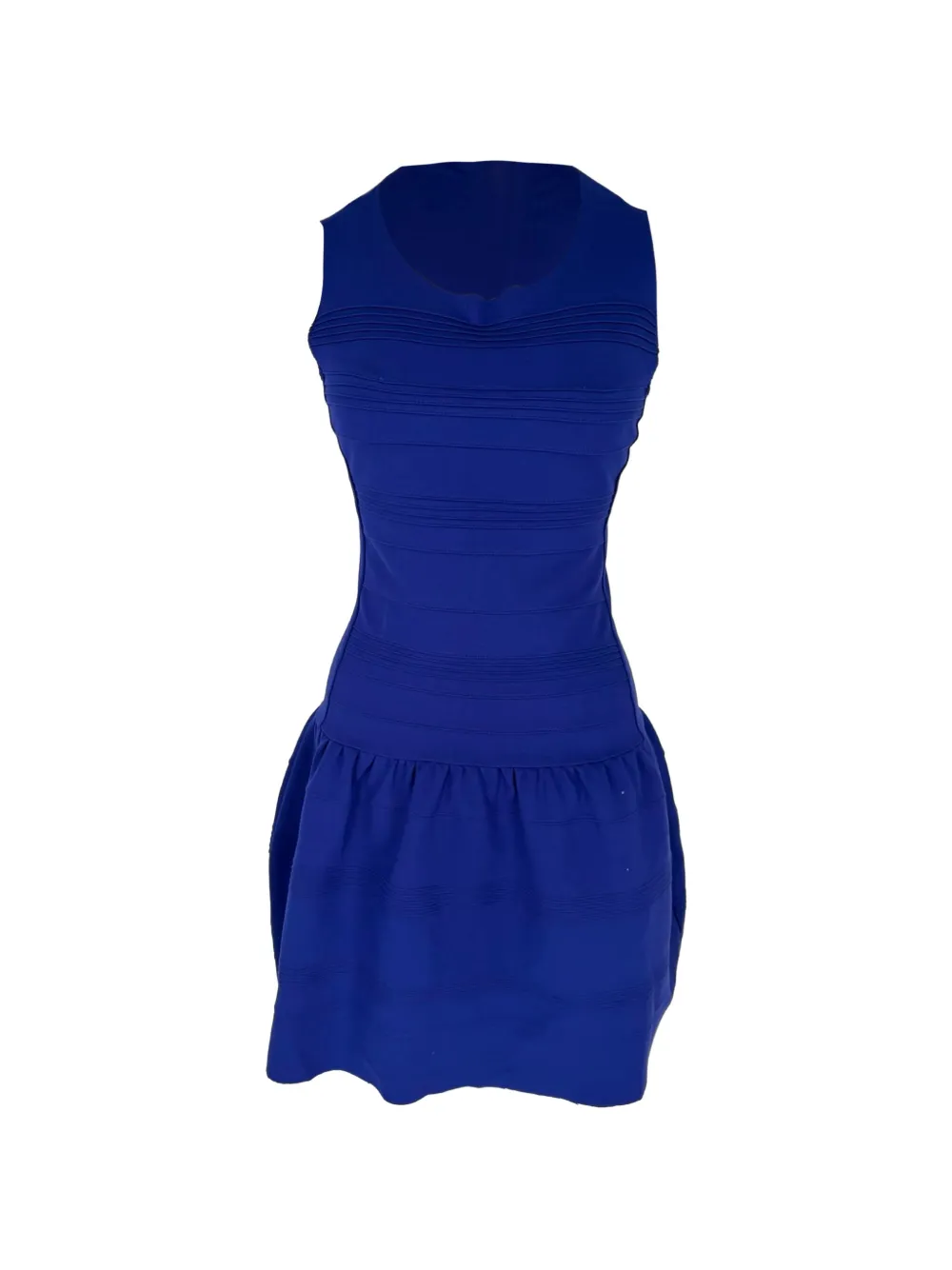 Maje 2010-2020s Madison Kleid mit Biesen - Blau