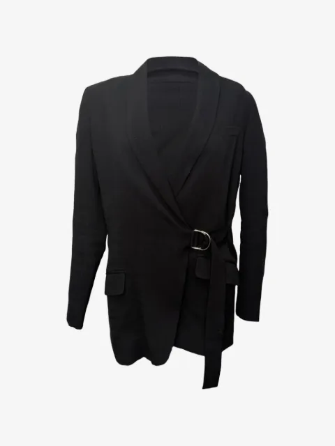 IRO long-sleeve belted blazer