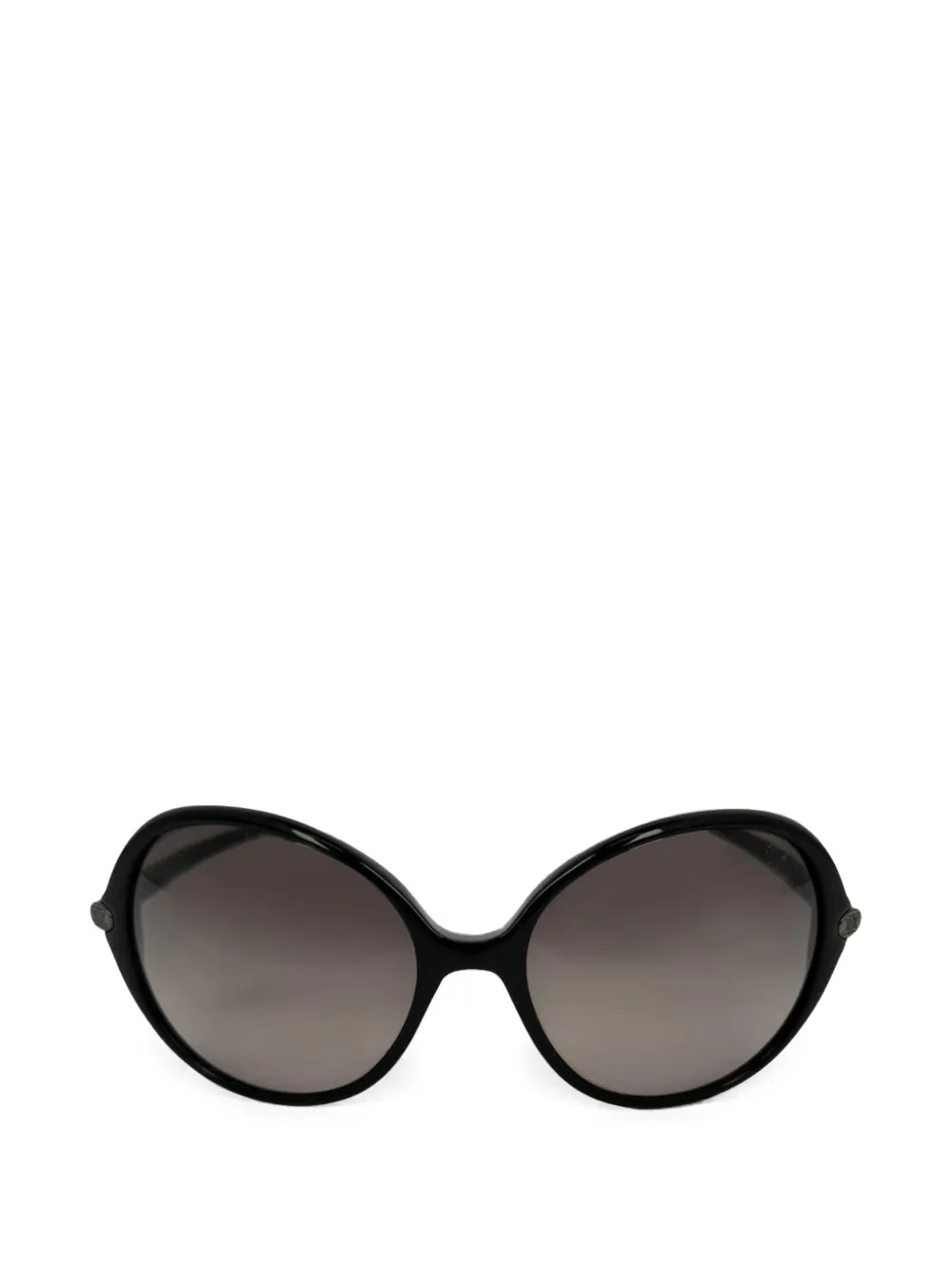 Celine Pre-Owned 2010s round-frame sunglasses - Schwarz