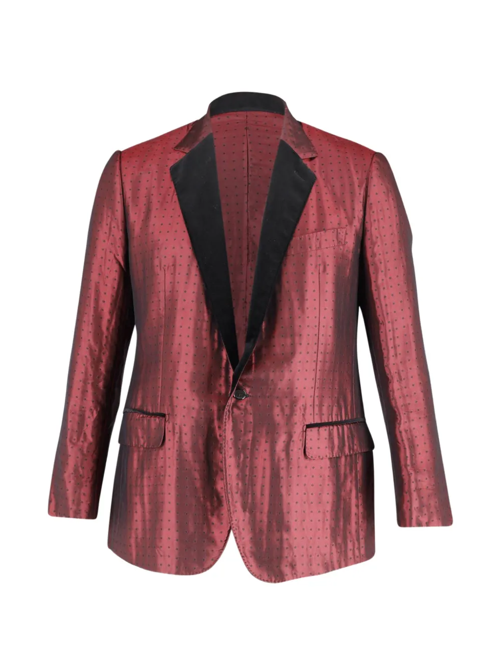 Dolce & Gabbana Pre-Owned Jacke mit Polka Dots - Rot