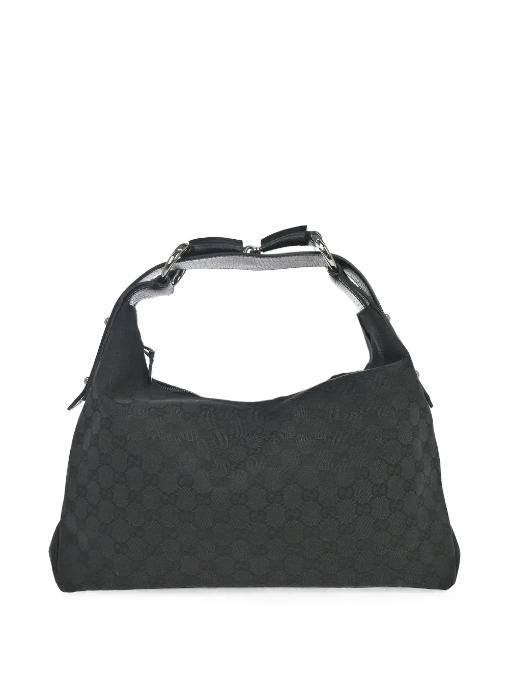 Gucci Pre-Owned 1990-2000s GG Horsebit Schultertasche - Schwarz