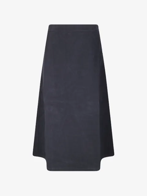 Labo Art Carta elastic-waistband midi skirt