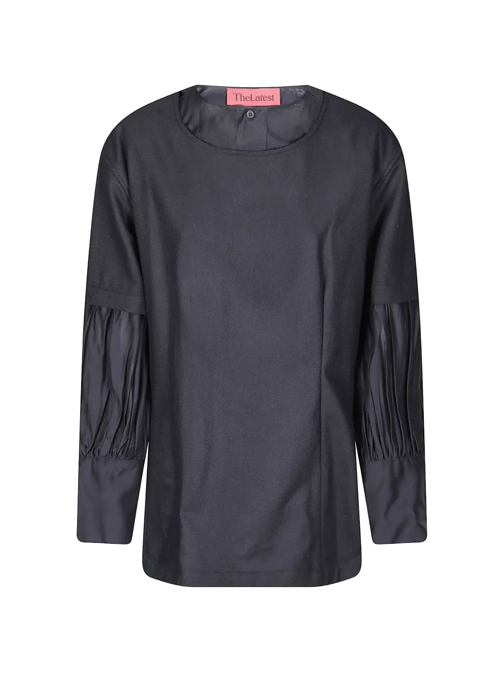 THELATEST Erin balloon-sleeve blouse - Black