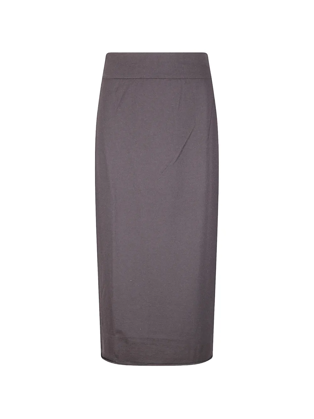 Labo Art elasticated-waistband pencil midi skirt - Grigio