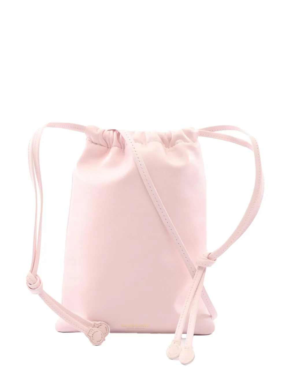 Burberry Pre-Owned 2010-2026 Mini Leather Pochette crossbody bag - Rosa