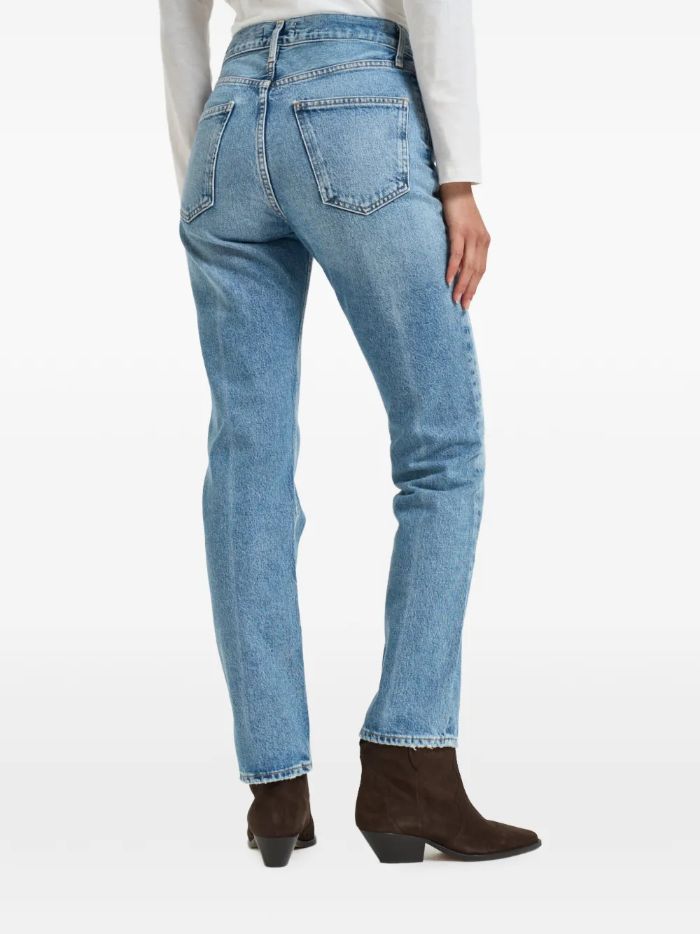 AGOLDE Straight jeans Blauw