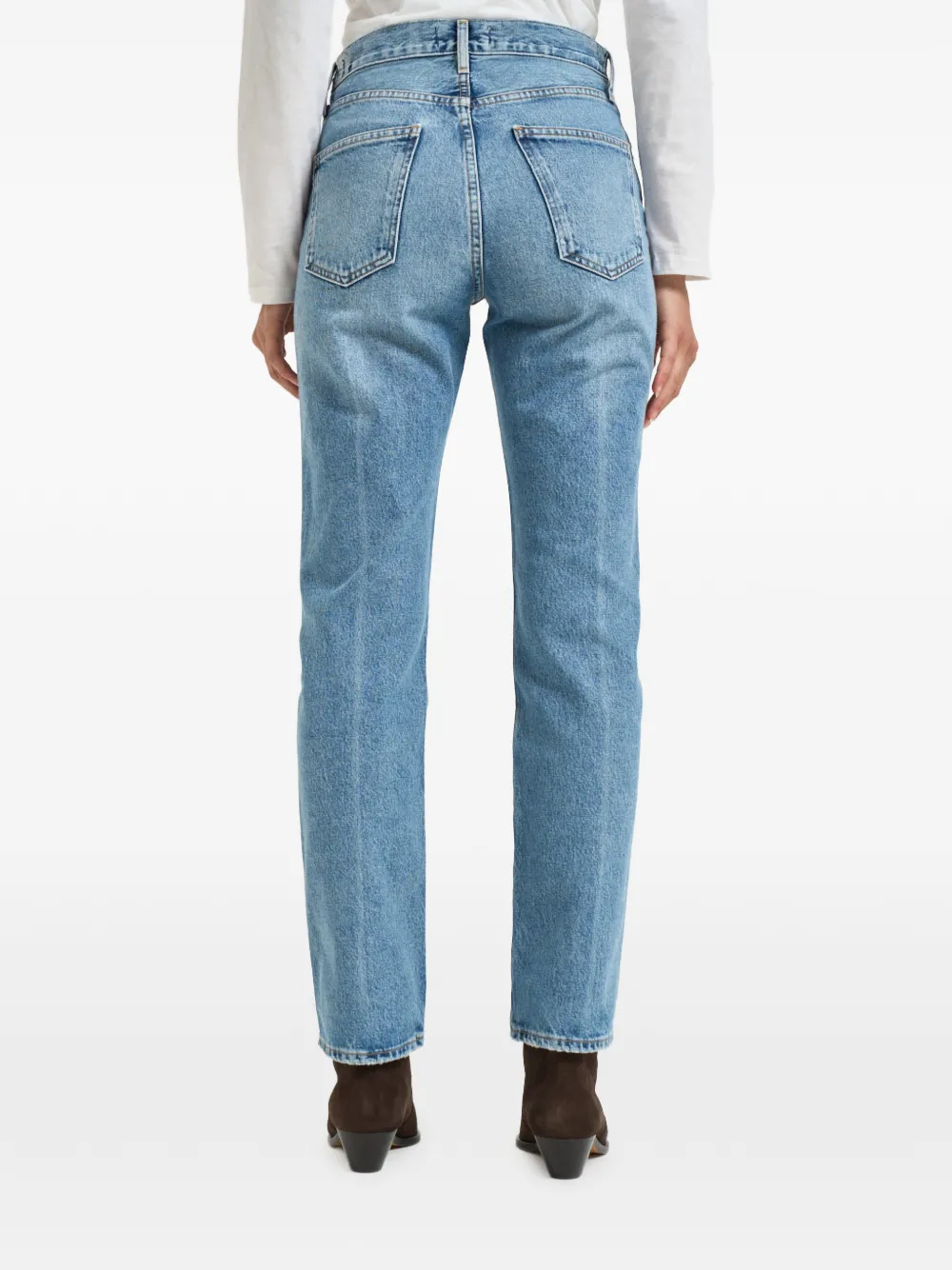 AGOLDE Straight jeans Blauw