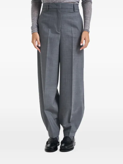 Semicouture pressed-crease tailored trousers