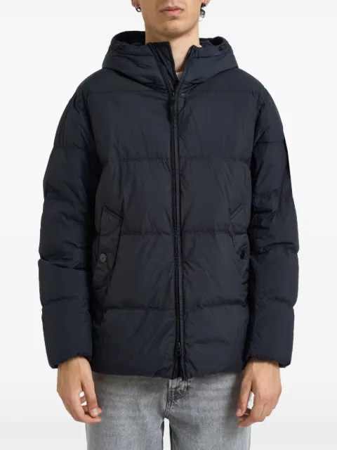 Stone Island 4100037 Crinkle Reps NY wind-resistant down jacket with anti-drop